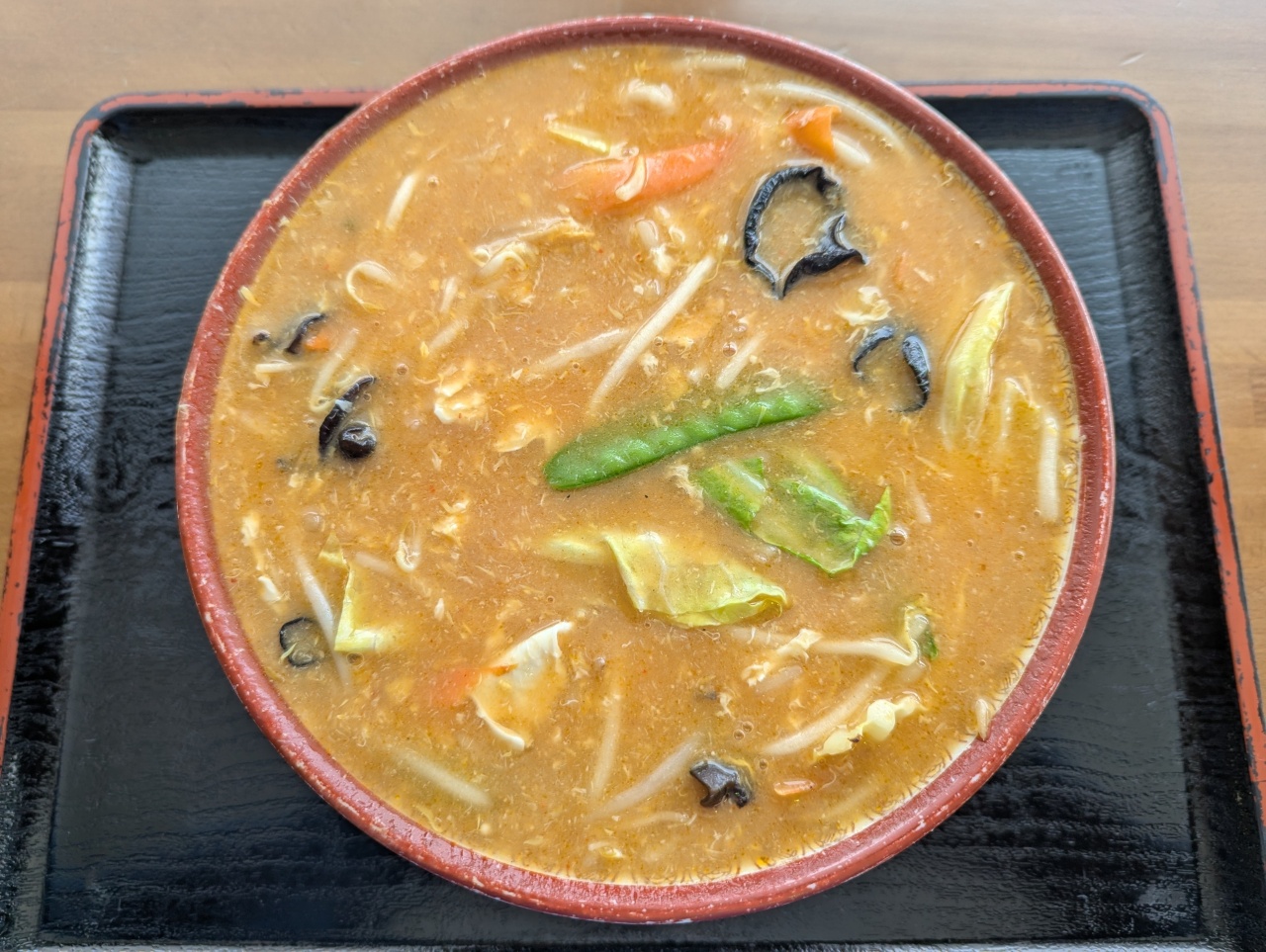 道の駅やまびこ館の名物ドラゴン麺